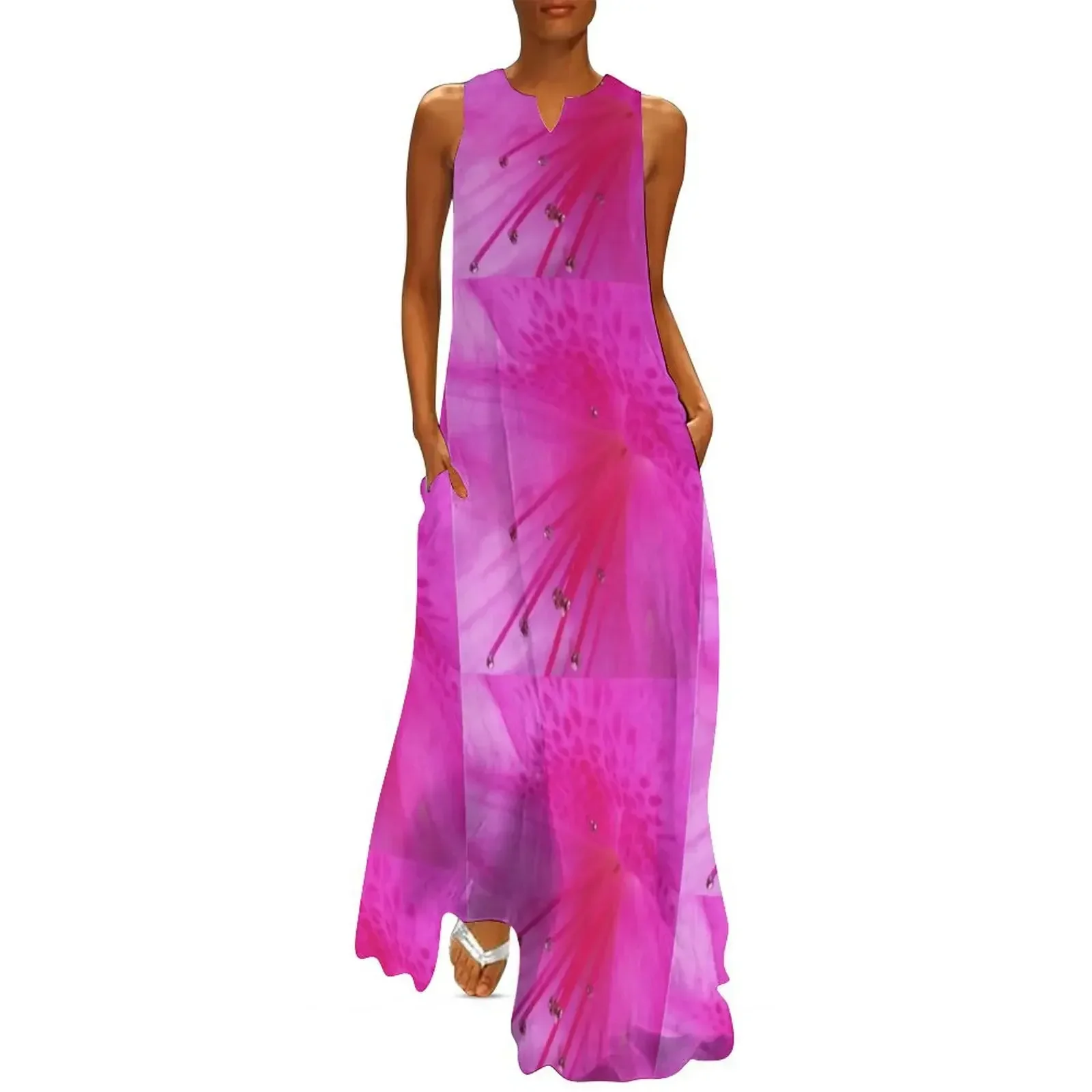 

Fuschialive Long Dress women's summer jumpsuit bandage dress women's evening dress 2025 Elegant gowns