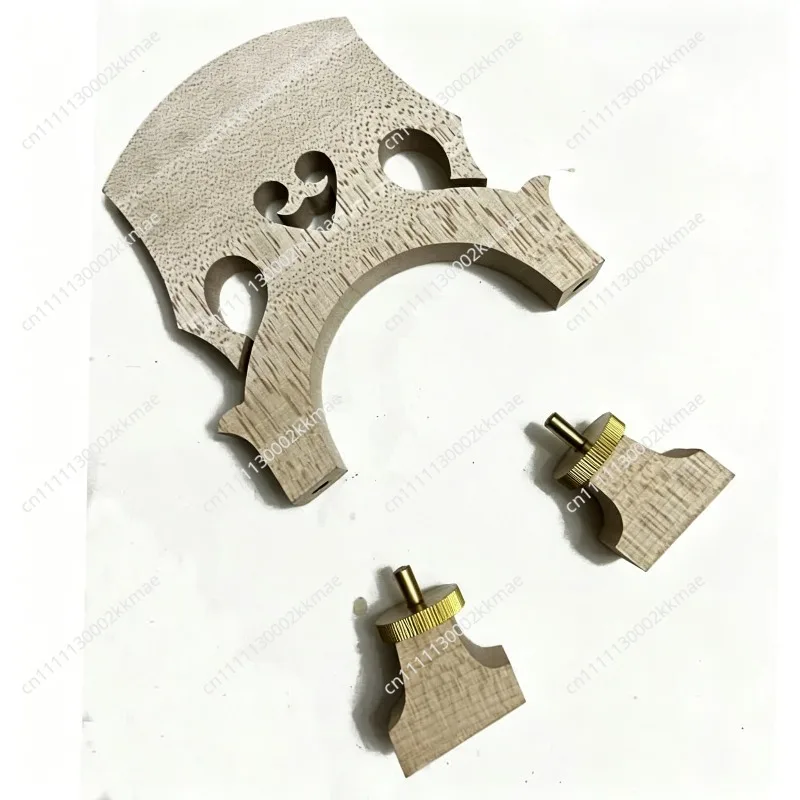 Hot Selling Instrument Accessories Adjustable Maple 4/4-1/8 Double Bass Bridge