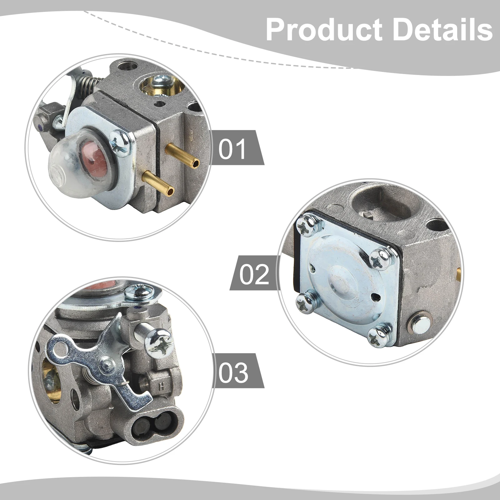 Garden Cleanup B200 B2200 B2000 Carburetor Overhaul Comprehensive Kit Easy Installation Efficient Performance For B200 For B2000