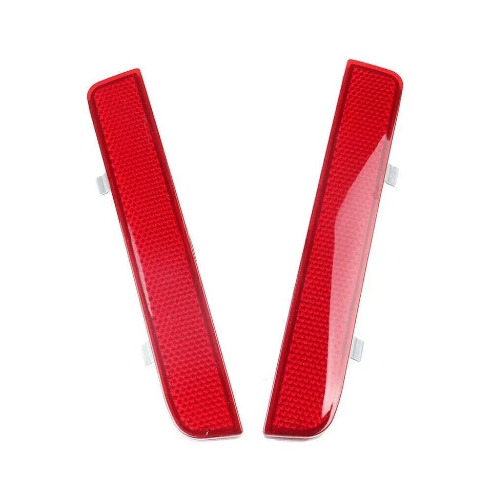 2X RED REAR BUMPER REFLECTOR STOP BRAKE LIGHT FOR RANGE ROVER L322 FREELANDER 2