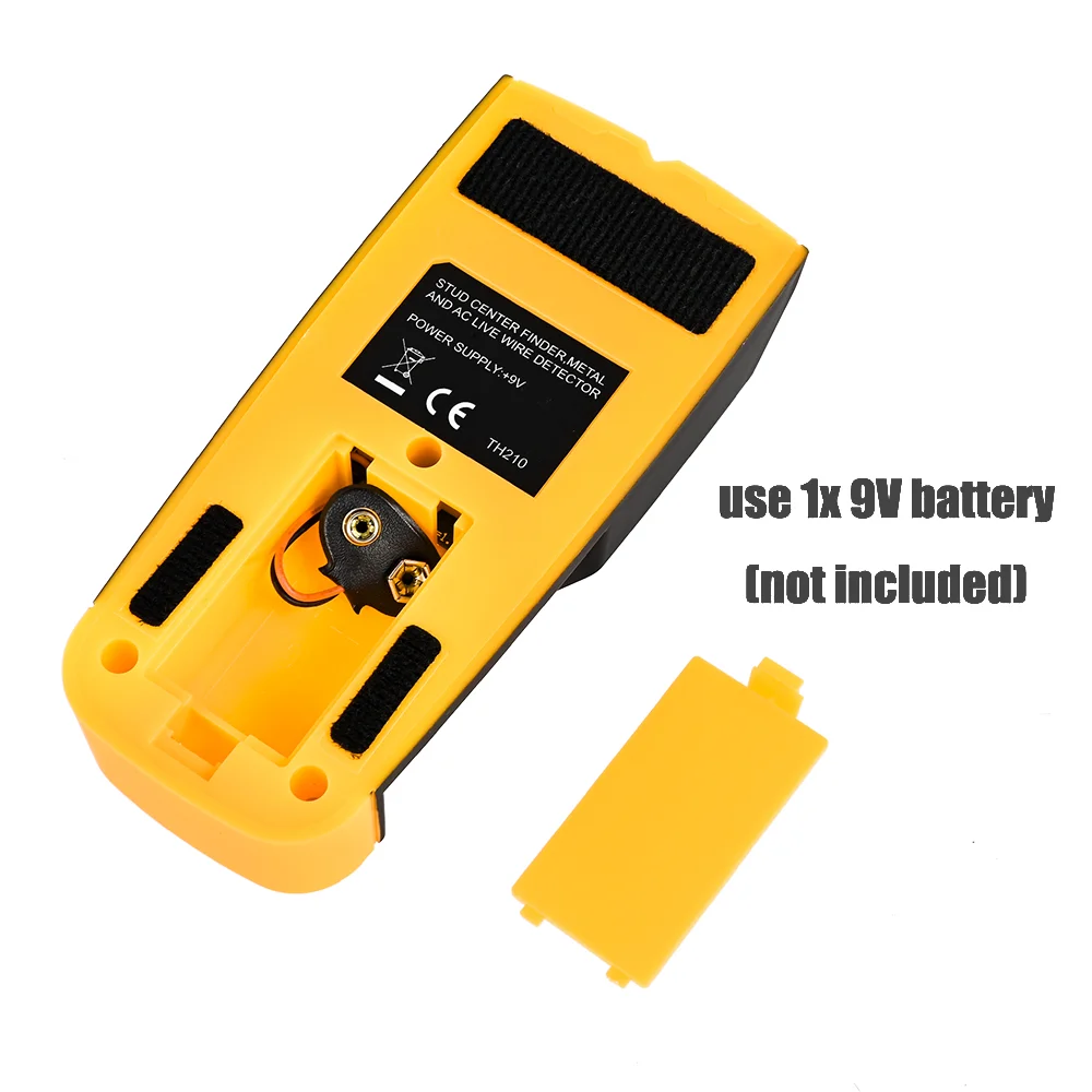 Vastar-AC Tensão Metal Detector, 3 em 1, Metal e Madeira Studs, Live Wire Detect, Scanner de parede, Electric Box Finder