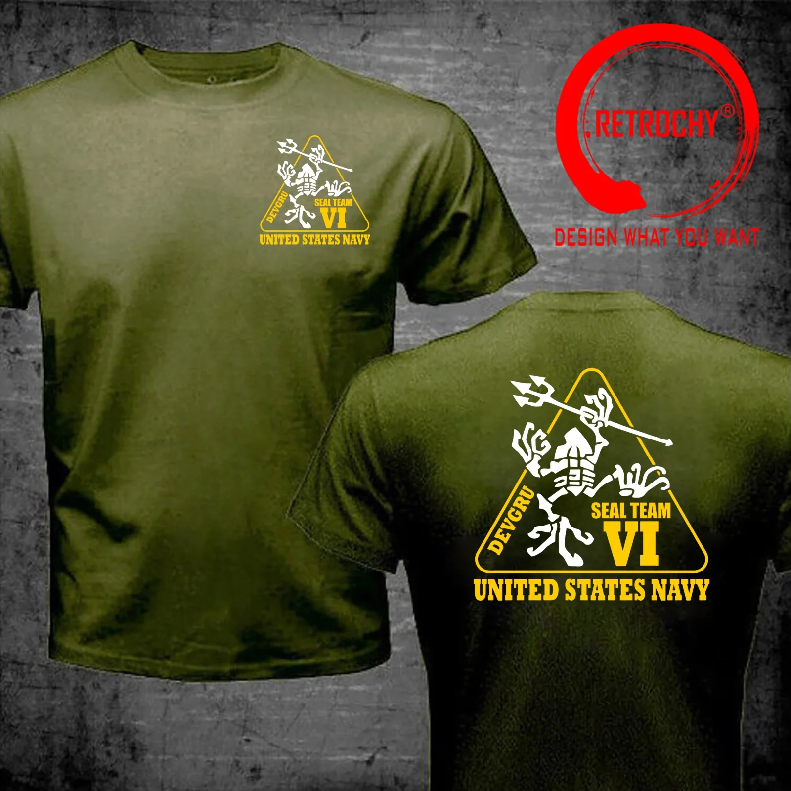 Navy Seal Team 6 Six Devgru Silver Squad Military Army T Shirt Men Fashion Trendy Casual Clothing Stylish Leisure Tops Tee Shirt