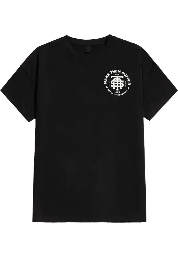 Make Them Suffer - Neverbloom Anniversary 2 - T-Shirt unisex cotton tee