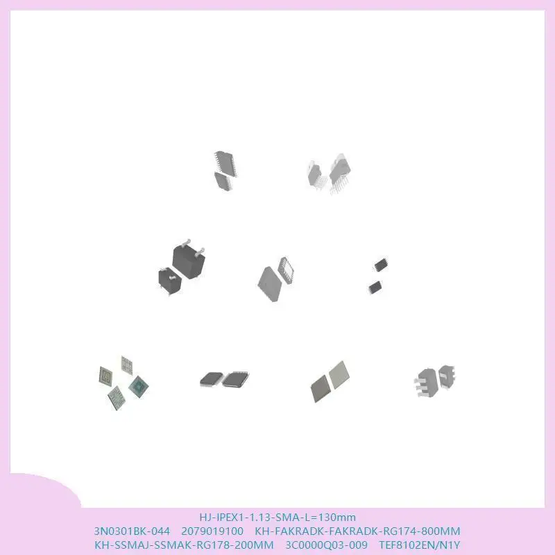 HJ-IPEX1-1.13-SMA-L=130mm 3N0301BK-044 2079019100 KH-FAKRADK-FAKRADK-RG174-800MM KH-SSMAJ-SSMAK-RG178-200MM 3C0000Q03-009