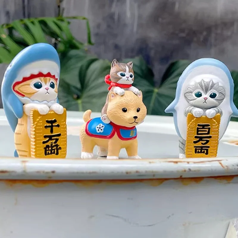 

Mofusand Lucky Cat Action Figure Cute Kawaii Anime Model Bedroom Desktop Decoration Ornaments Toys Girls Surprise Birthday