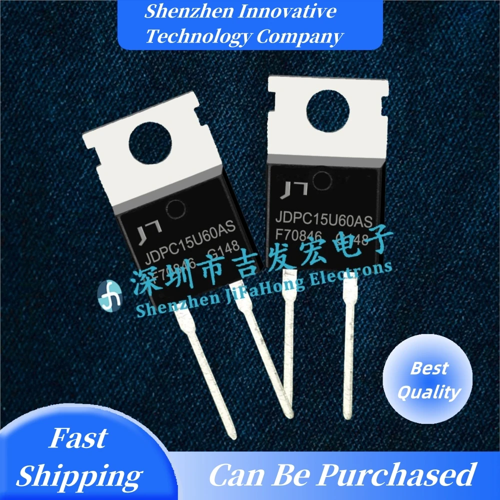 10PCS JDPC15U60AS  TO-220 600V 15A MOS  10Best Quality   Fast Shipping