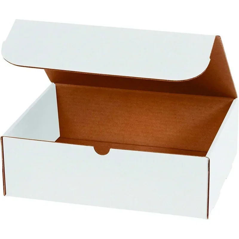 200-6x4x2 White Corrugated Mailer Packing Box Boxes Four 50 Bundles