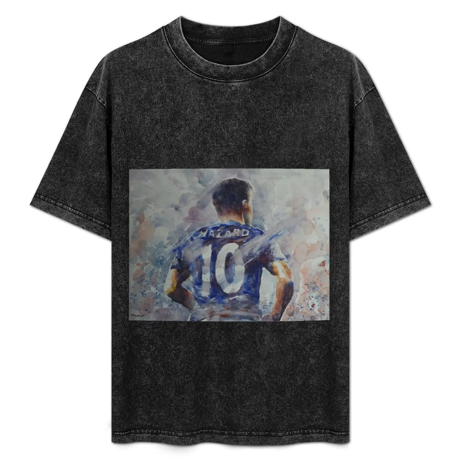 

Eden Hazard - Portrait 1 T-Shirt Novelty Graphic Tee Shirt