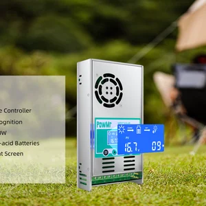 POWMR MPPT 60A 40A 30A 20A LCD Solar Lastcontroller 12V 24V 36V 48 V Automatische Batterie Smart Smart Regulator LifePo4 8 Hauptverkauf Solarpumpe 36V - №6