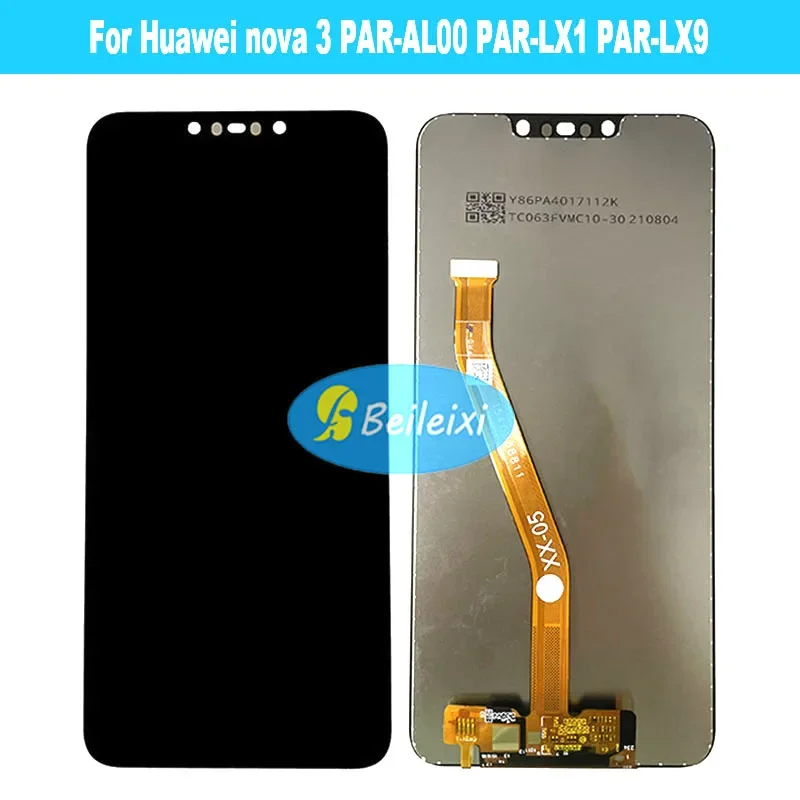 

For Huawei Nova 3 PAR-AL00 PAR-LX1 LX9 PAR-TL20 PAR-TL00 LCD Display Touch Screen Digitizer For 3i INE-LX1 Sydney 6353 INE-AL00