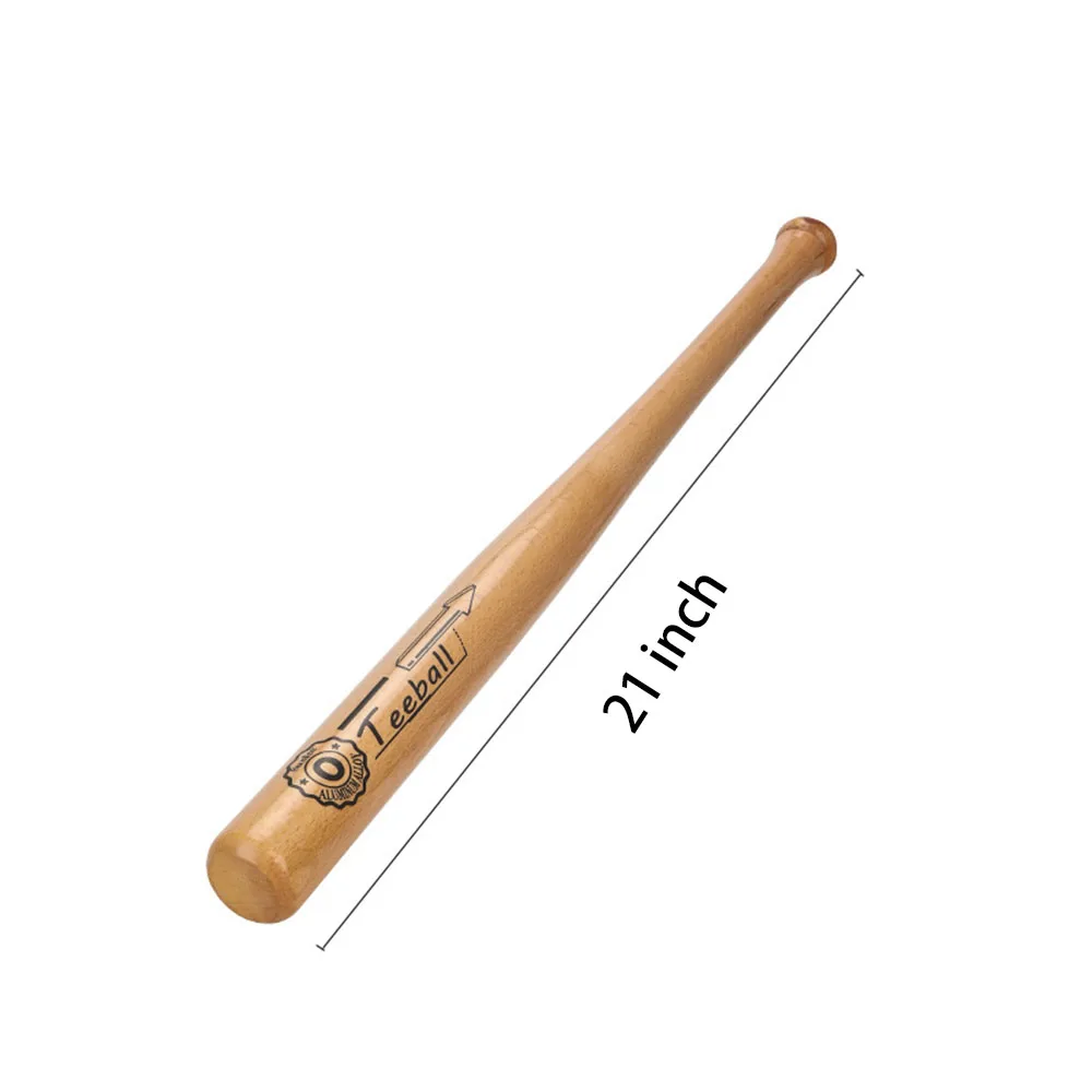 Solid Wood Baseball Bat Professional Hardwood Baseball Stick Softball Outdoor Sports Fitness Equipment Self-Defense Gear