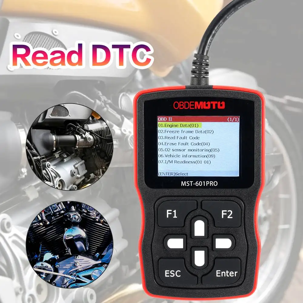 MST-601 Pro OBDII/EOBD SCANNNER Automotive Diagnostic Scanner Code Reader for all cars