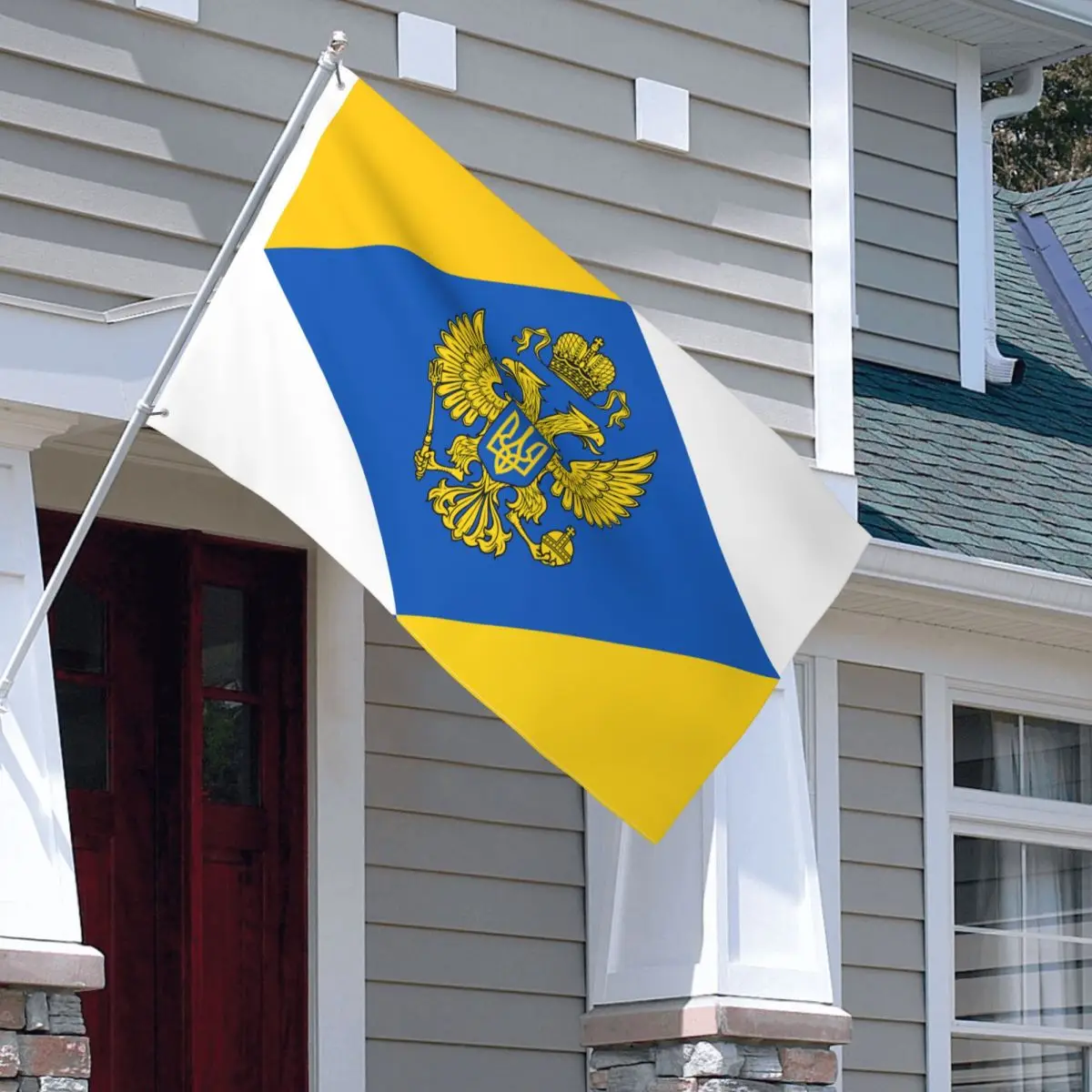 Ukraine Flag Indoor Outdoor Banner Polyester Ukraine National Flying Decoration Fade Proof 2x3 3x5 4x6 5x8 FT Flags