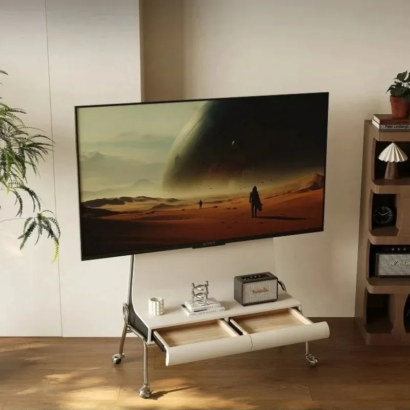 TV stand Floor-to-ceiling removable bedroom Living room universal TV stand with wheel