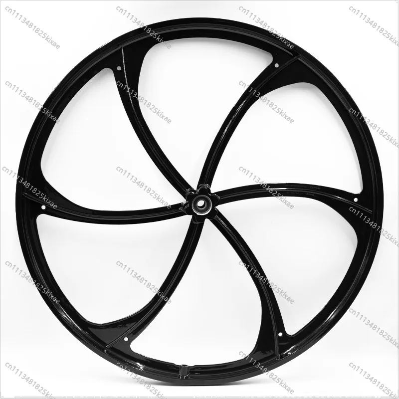 For Aluminum Magnesium Alloy Three Cutter  Rim Wheel Hub Integrated  Six  Three Spoke Wheel Sports Wheelchair view 4