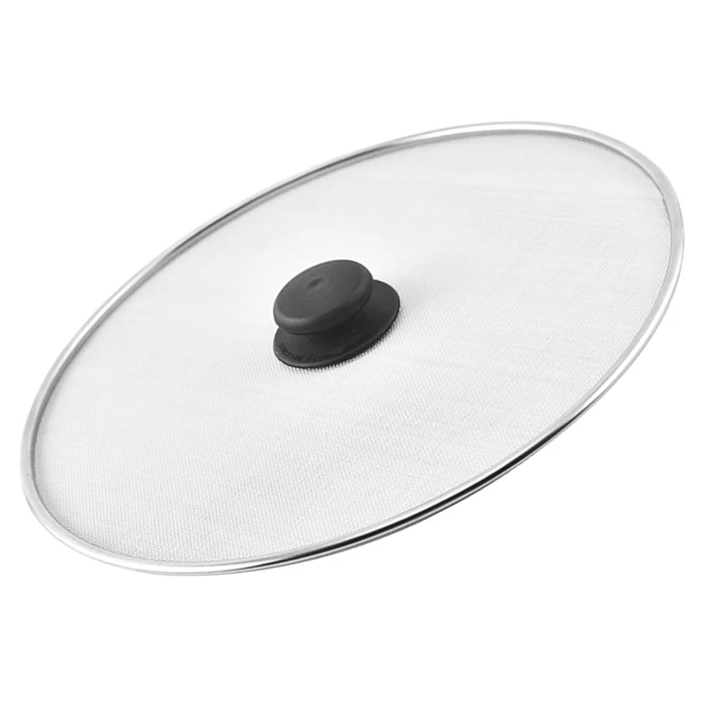 

Mesh Oil Splash Guard Anti-oil Pot Lid Griddle Pan Cover for Frying Stainless Steel Lids