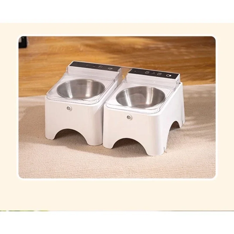 Stray cat automatic feeder induction switch cover cat bowl dustproof, insect-proof and moisture-proof