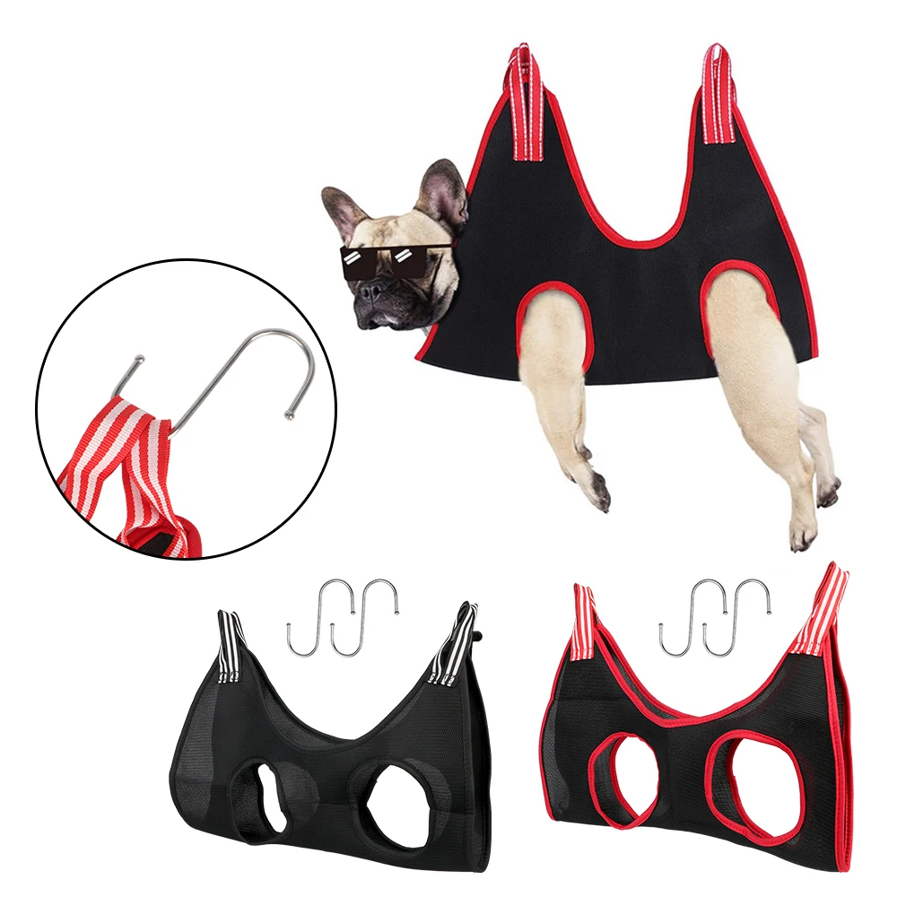 

Cat Grooming Nail Cutting Pet Cat Accessories Anti Scratch Bite Fixed Bag Bath Trimming Restraint Bag Pet Beauty Hammock Hanging