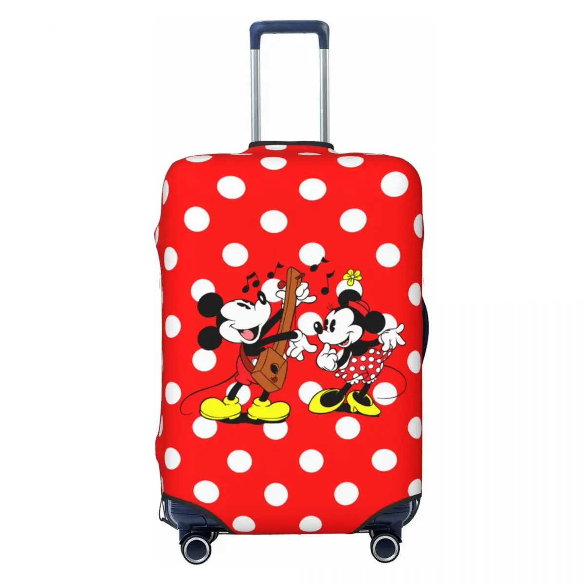 

Fashion Cartoon Mickey Minnie Mouse Luggage Cover Protector Elastic Travel Suitcase Covers