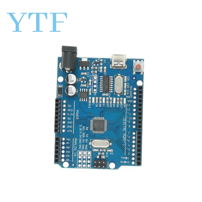 R3 (CH340) Verbeterde Versie Development Board Stuurt Data Kabel En Rij Naald Voor Arduino Uno R3 Development Board