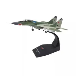1:100 Scale Russian Air Force MIG-29 Twin-engine Medium Fighter MiG-29 Alloy Aircraft Model Finished Product