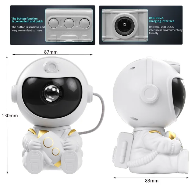 LED Star Galaxies Projector Night Light 6