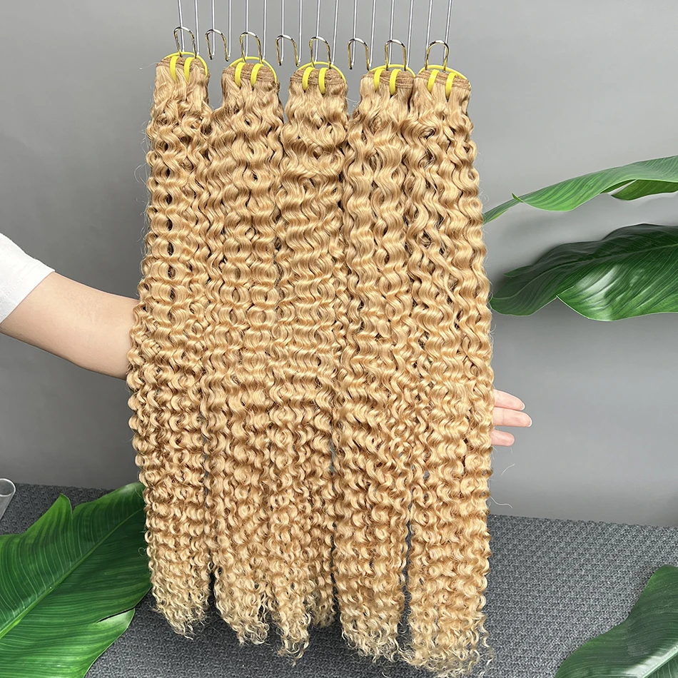 # ผมมนุษย์แบบลอนลึก 27 สี แบบมัดสองชั้น ขนาด 18-26 นิ้ว ผมเวียดนามแท้ 100% สำหรับต่อผม สำหรับผู้หญิง