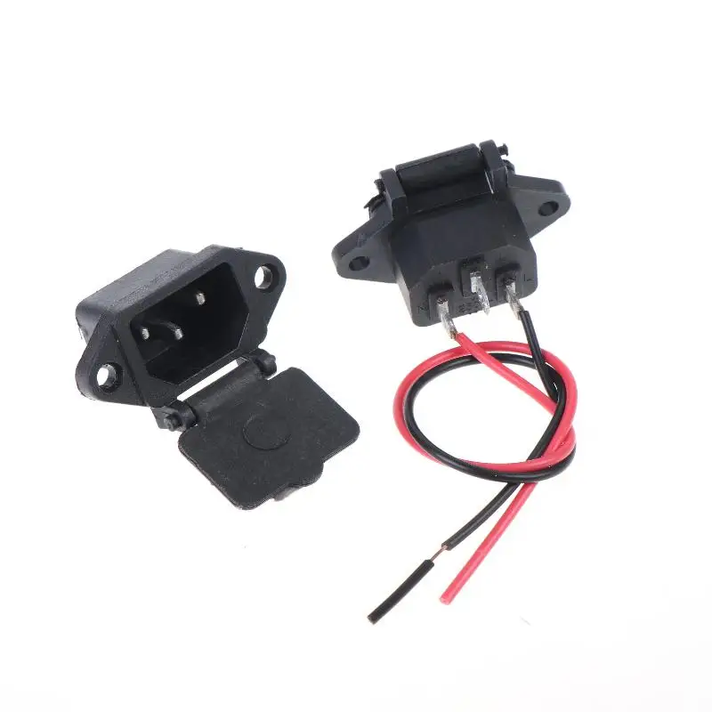 2PCS Electric Sprayer Charging Socket With Easy Wiring Good Compatibility For Agricultural Gardening