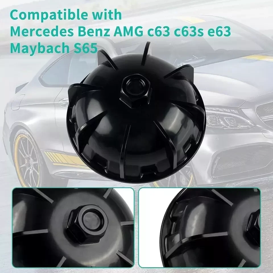 1 قطعة سيارة عجلة وجع غطاء محور المحمولة السيارات محور عجلات غطاء وجع استبدال لبنز W205 AMG E63 C63 C63s مايباخ S65 ، 2015-2019