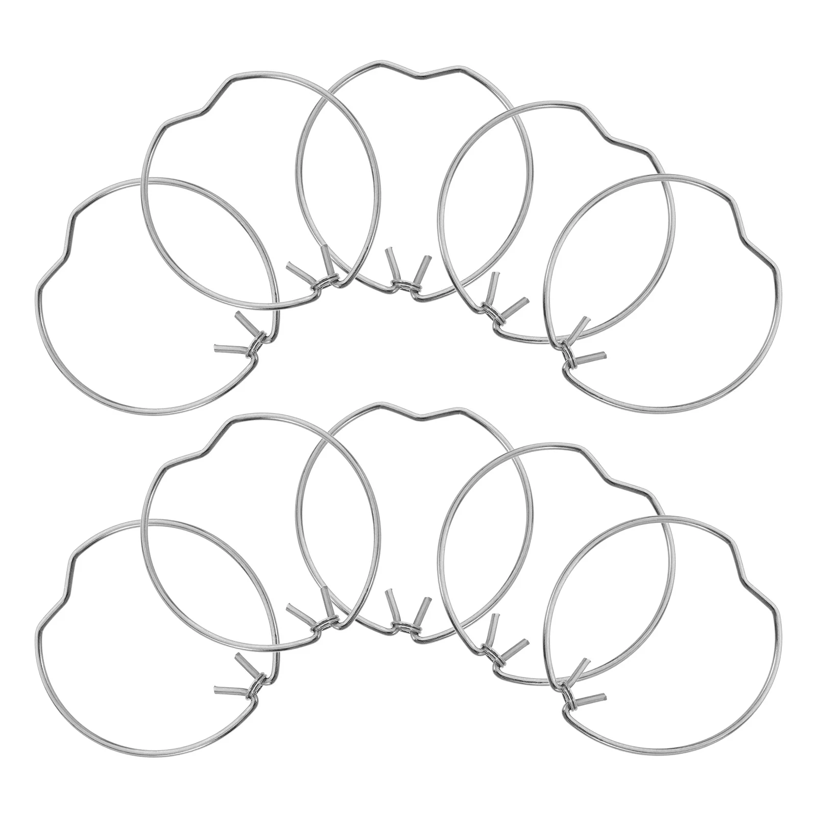 

10pcs Mr16 Retaining Spring Rings Clasp Clips For Spotlight Downlights Halogen Led Bulbs Lamp Fixing Ring Spring Clip Reusable