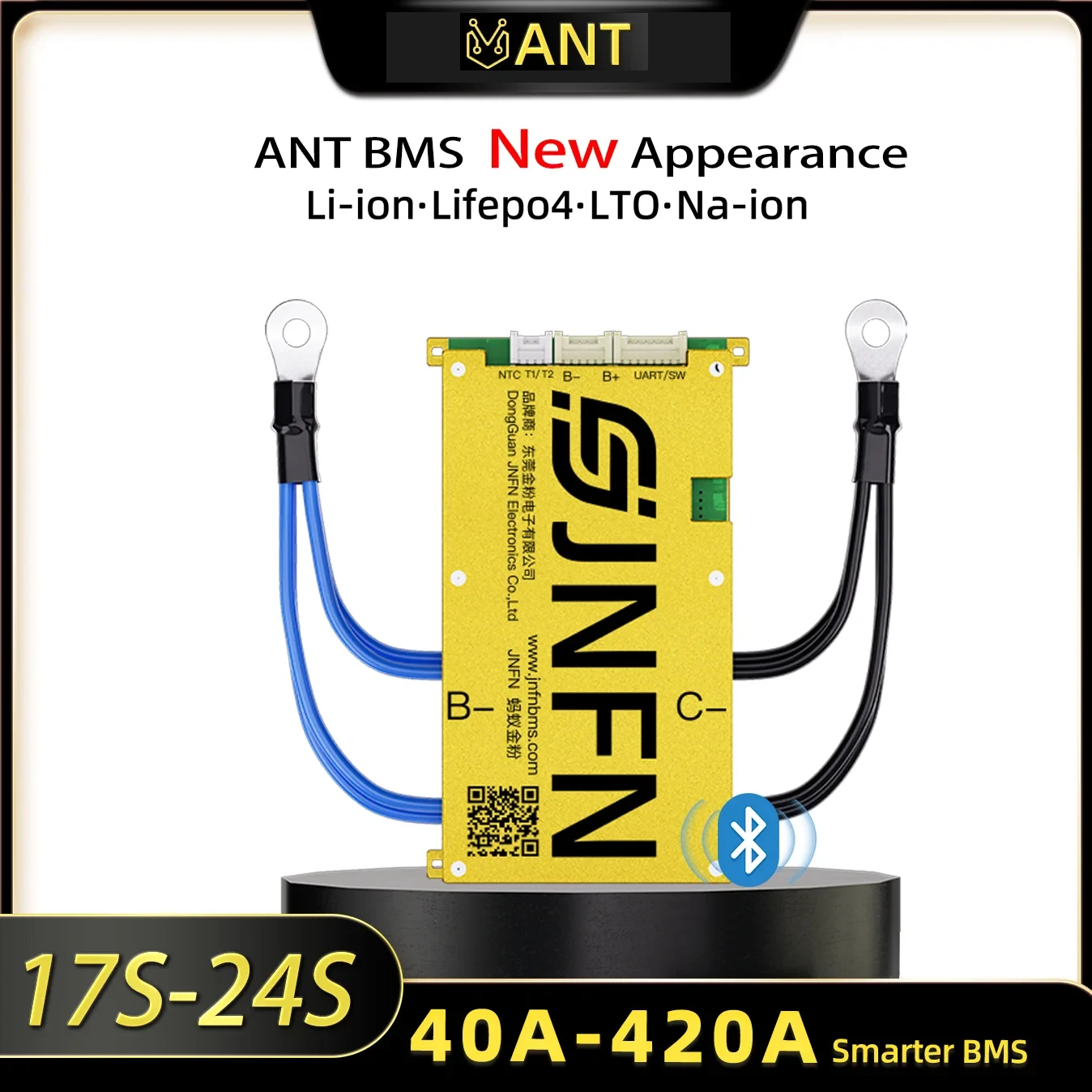 

ANT Bms 16s 48v Lifepo4 10s 36v 13s 48v 8s 24v Литий-ионный аккумулятор Power Bank 40A 60A 80A 400A Электрический велосипед Smart Protection Board