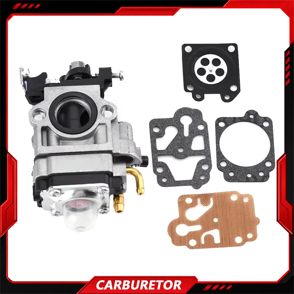 BC430 BC520 Grass Trimmer Engine Replacement Parts Brush Cutter Carburetor with Repair Kits for CG430 CG520