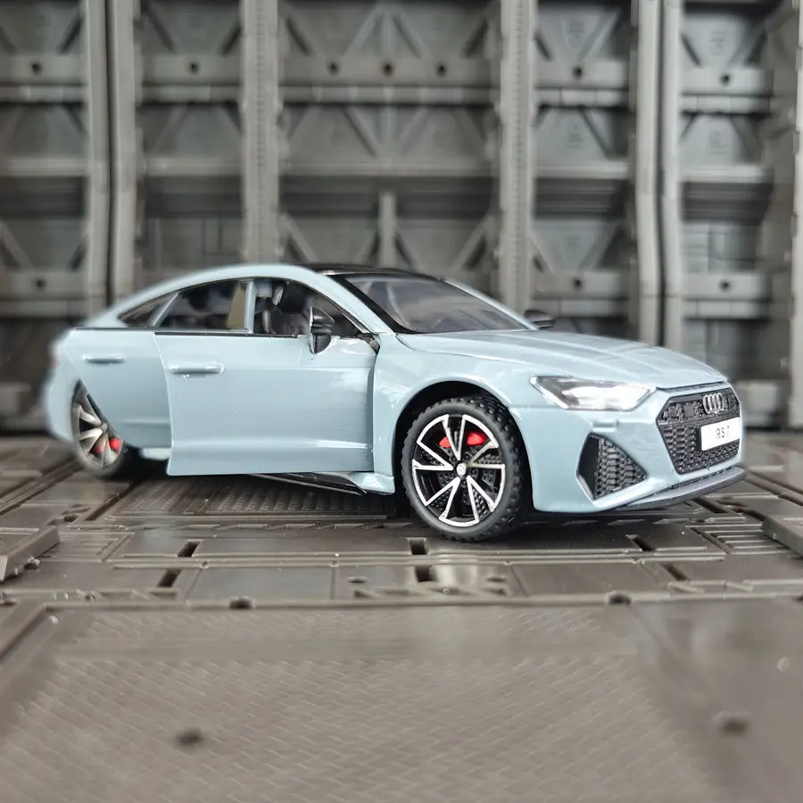 

1:32 моделирование RS7 сплава звуковая и световая модель автомобиля с высокими деталями головоломка игрушка орнамент детская коллекция подарков на день рождения