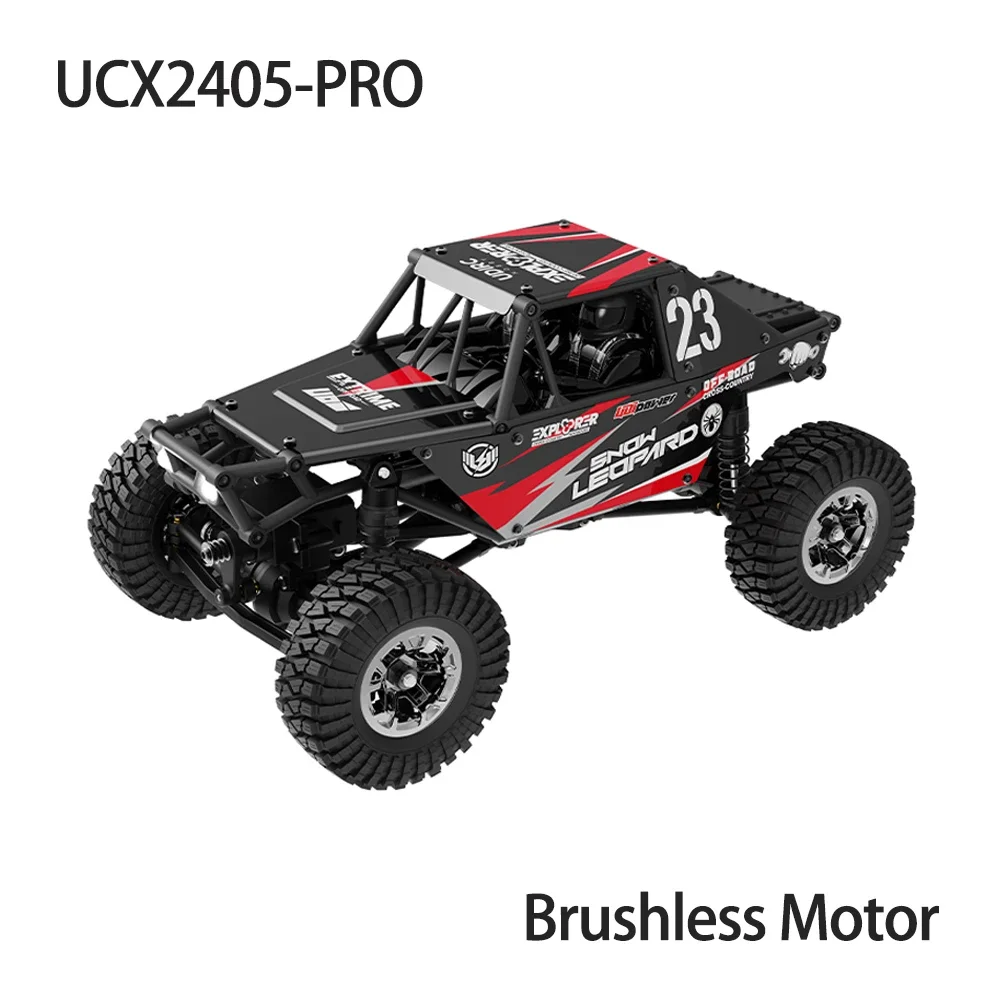 1/24 RC クローラー UDIRC UCX2405 ブラシレス/ブラシ付きモーター 4WD