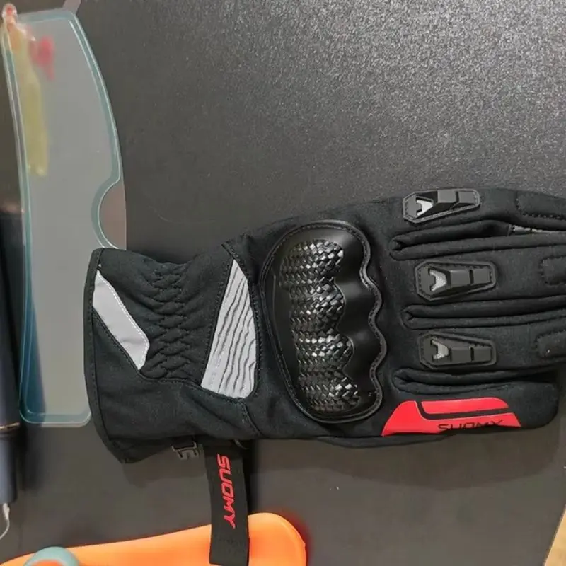

SUOMY мужские водонепроницаемые мотоциклетные перчатки с сенсорным экраном, теплые перчатки для мотогонок, защитные перчатки для езды на мотоцикле, велоспорт, уличное снаряжение