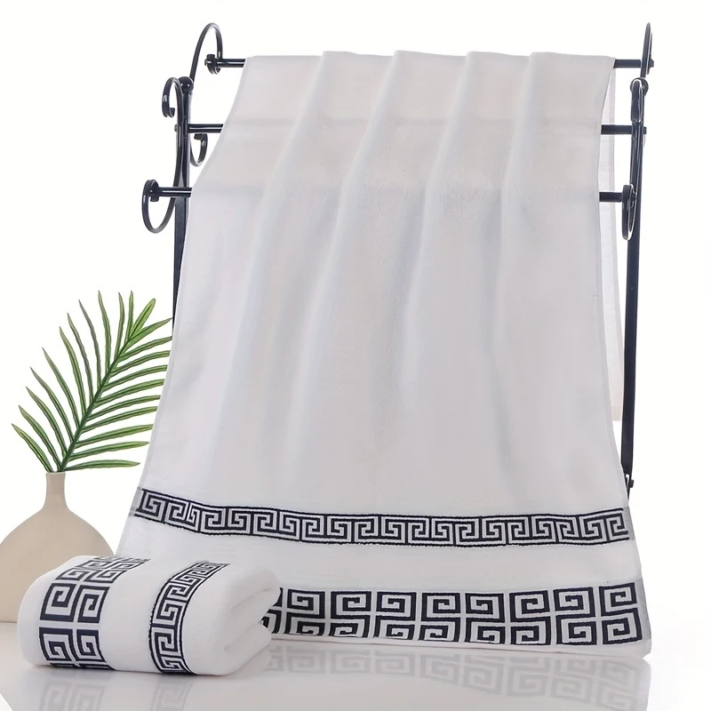 2pcs enlarged shower absorbent quick drying soft home towel and bath towel set, suitable for: home, hotel, bathhouse, travel