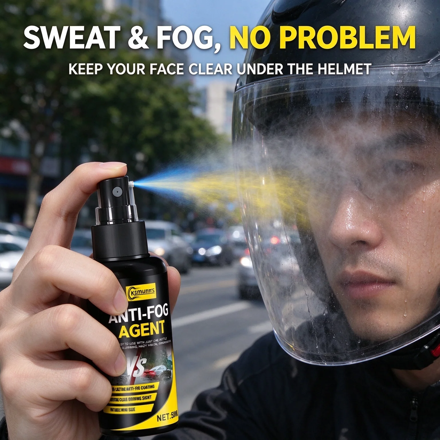 Motorcycle Water Repellent Spray Anti Rain Coating For Car Glass Hydrophobic Anti-rain Car Liquid Windshield Mirror Polish Kit