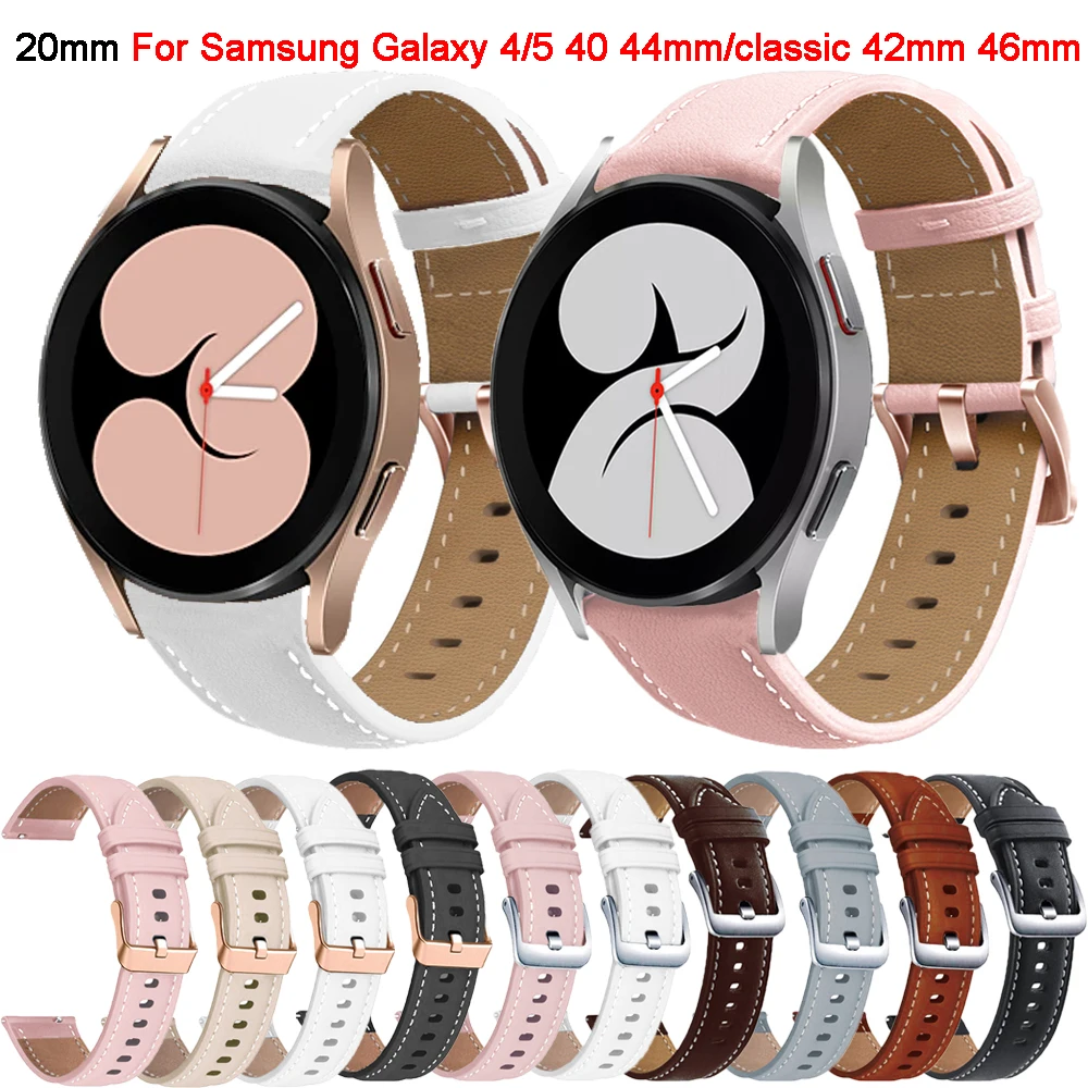 20mm Straps For Samsung Galaxy Watch 4 6 5 40mm 44mm Strap Watch 5 Pro 45mm Bracelet For Samsung Galaxy Watch 7 70mm 44mm Correa