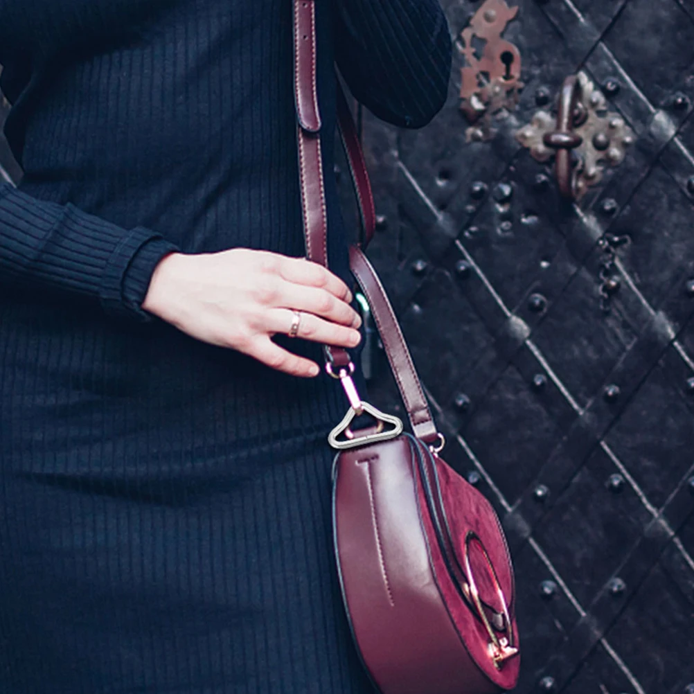 

50pcs Triangle Ring Buckles Repair Parts Metal Frame Accessories Portable Replacement Wear-Resistant Sturdy Easy Assembly Kids