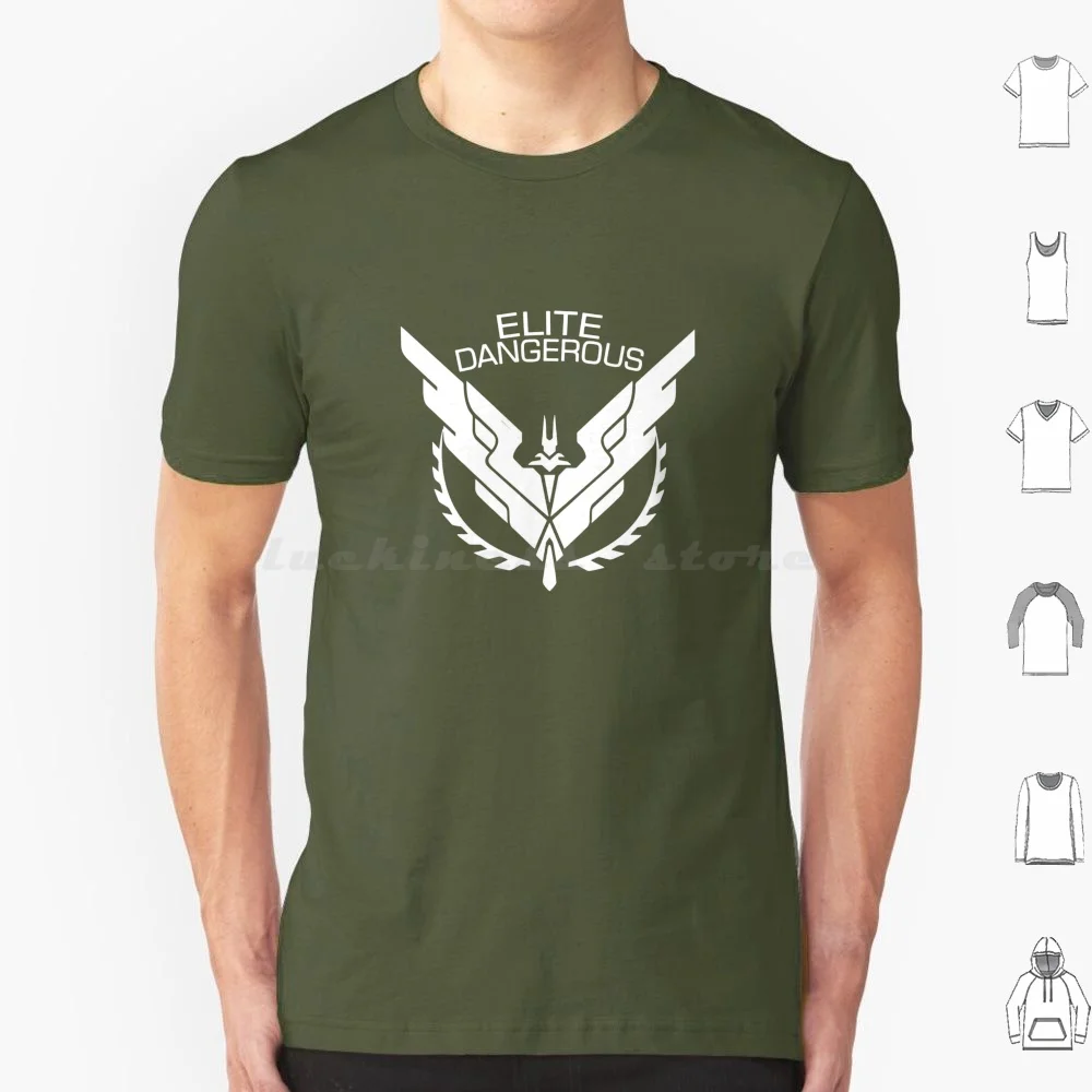 Elite Dangerous 37 Classic Style , Women Fashionable , White , Amazing Idea T Shirt Big Size 100% Cotton Elite Dangerous 37