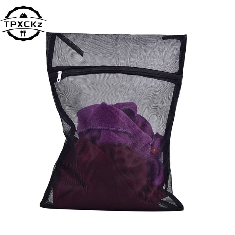 Mesh Laundry Bags Clothes Washing Machine Laundry Bag With Zipper Clothes Protection Laundry Bag Nylon Mesh Net Bra Washing Bag