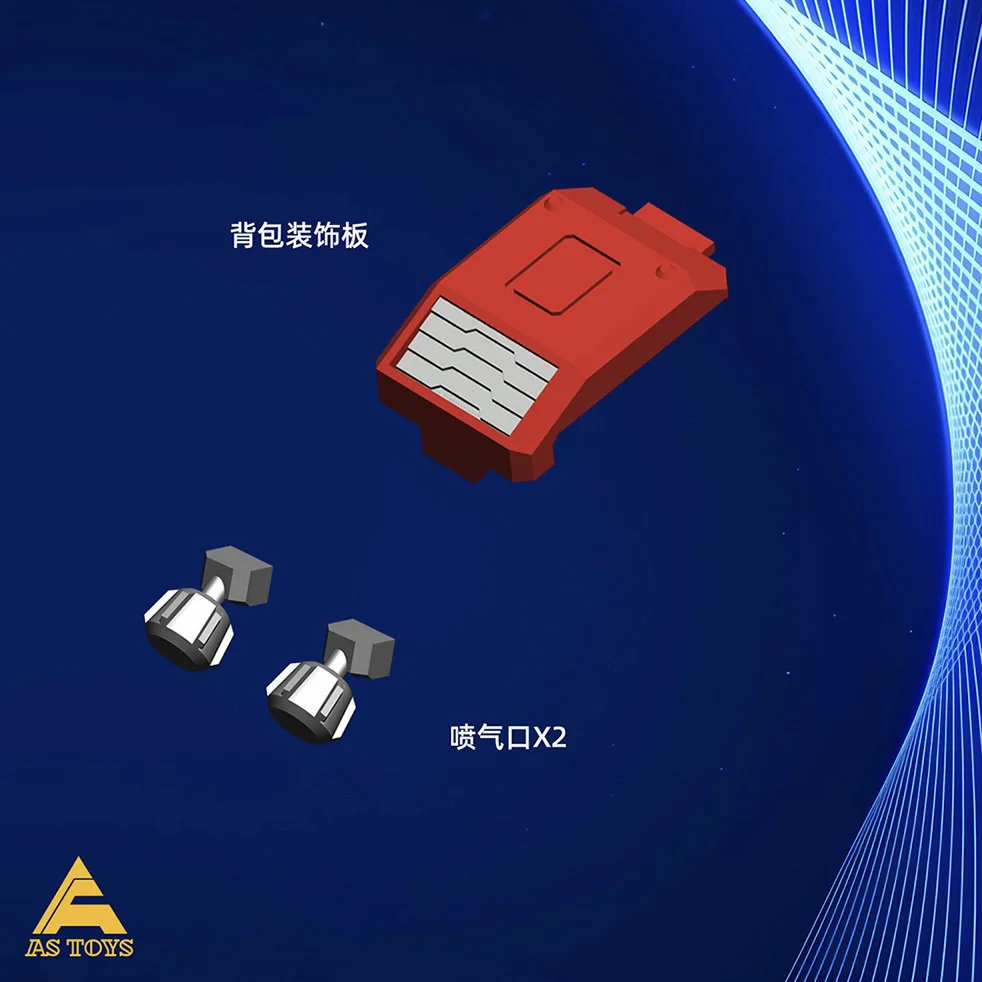 Na Stanie AS TOYS Transformacja AS08 Akcesoria AS09 Zestaw Ulepszeń KO SS86 Figurka Starscream OP Prime Klasyczny Film Zabawki