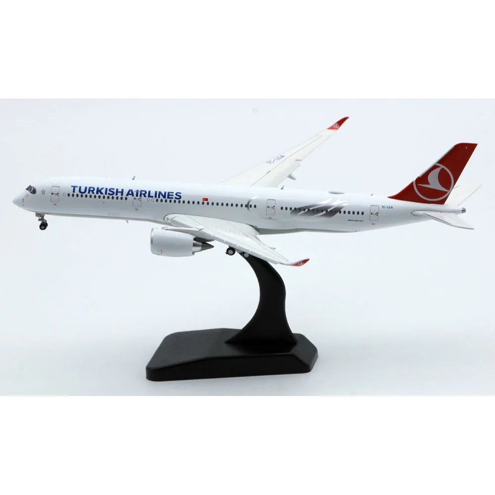 EW4359006A Alloy Collectible Plane JC Wings 1:400 TURKISH AIRLINES Airbus 350-900XWB Diecast Aircraft Model TC-LGA Flaps Down