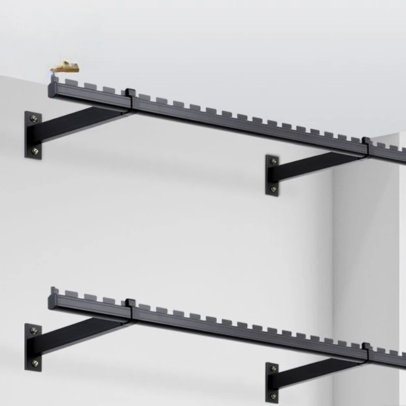 

Side folding drying rack Wall fixed drying rod Balcony aluminum alloy