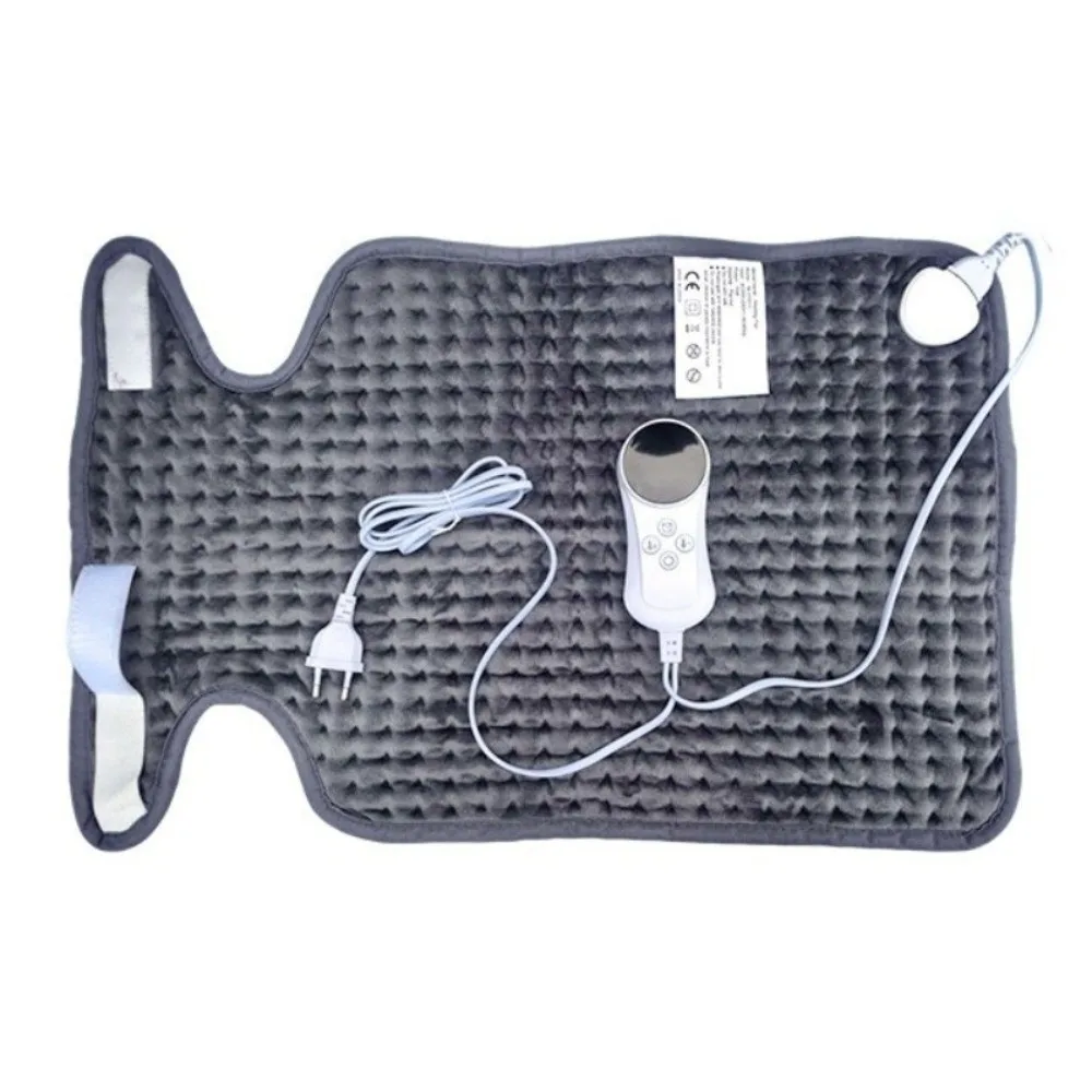 Gift 9 Levels Electric Heating Pad Washable Adjustable Electric Thermal Blanket Timed Skin-Friendly Hot Compress Pad Body