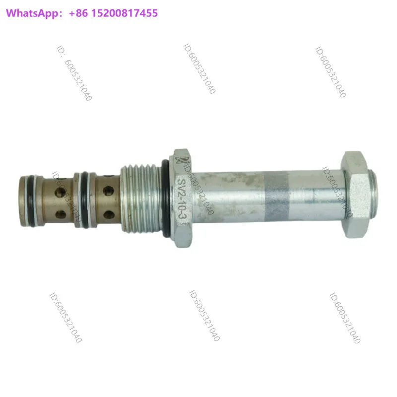 SV2 - 10-3/3 A/3B Hydraulic Solenoid Valve Two Position Three Way Directional Valve Threaded Cartridge Valve