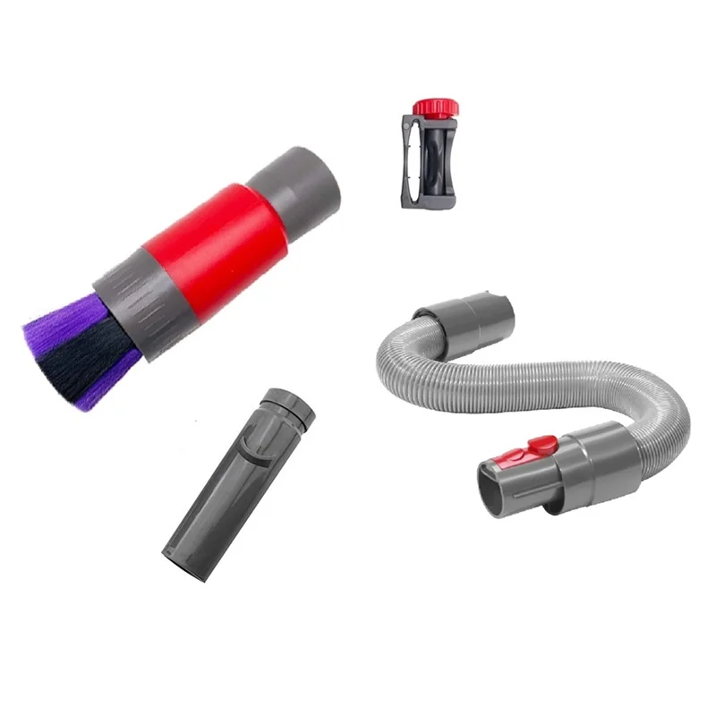 AC39-Per Dyson V6 DC44/45/52/58/59 Aspirapolvere Spazzola di Pulizia Tubo di Prolunga Flessibile Parti di Ricambio Con Interruttore di Blocco