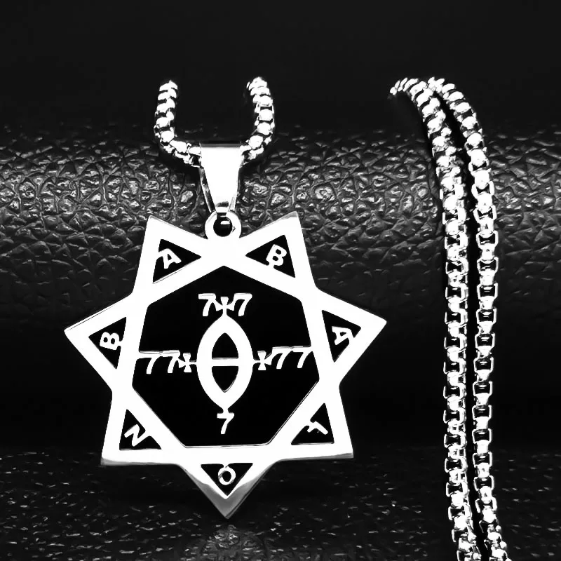 BABALON Stainless Steel Necklace for Women Silver Color Necklaces & Pendants Jewelry acero inoxidable joyeria mujer N7043SR