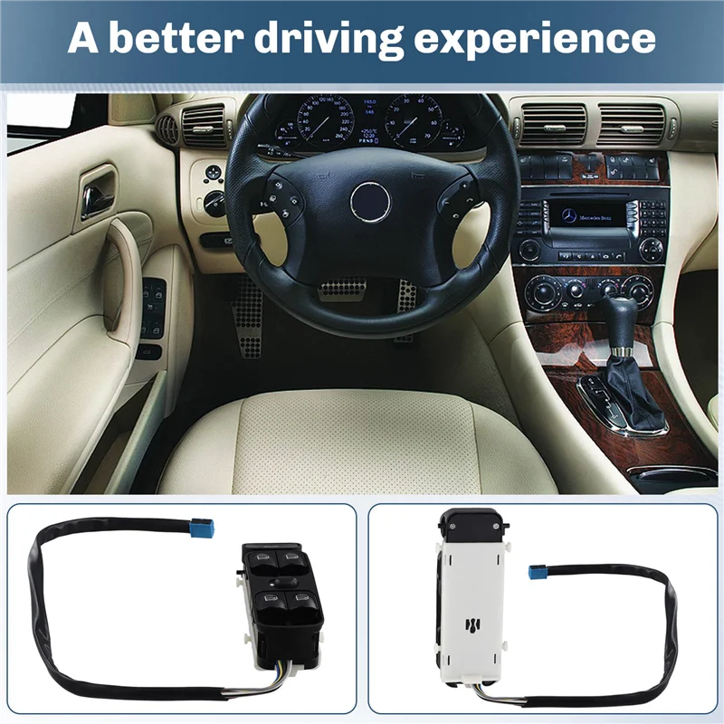 

WO-Power Control Window Switch A2098203410 A2038200110 2038210679 A2038210679 For MERCEDES C CLASS W203 C180 C200 C220