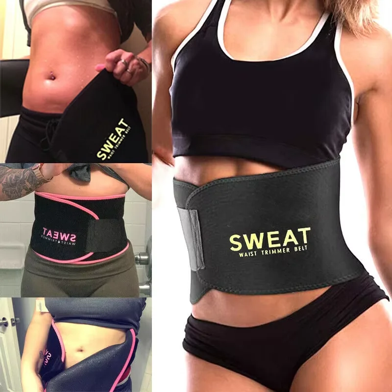 Vita Trimmer per Donna Uomo Fascia per il Sudore Vita Trainer Corsetto Stomaco Avvolge per la Perdita di Peso Neoprene Body Shaper Cintura Shapewear